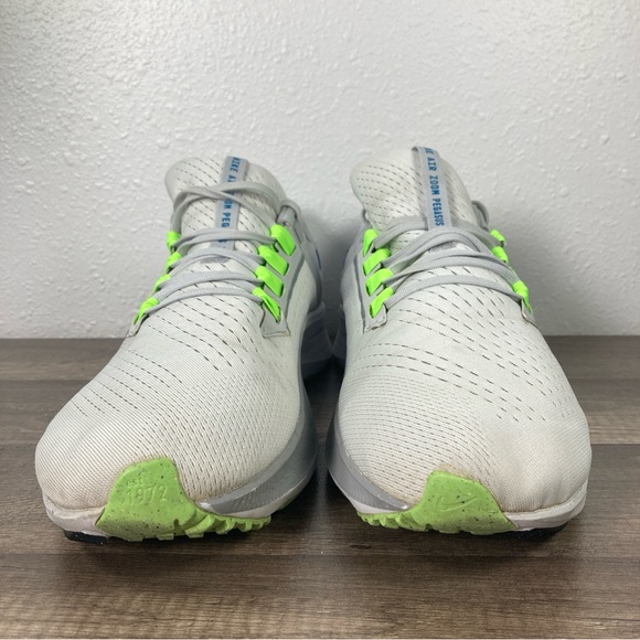 Nike Air Zoom Pegasus 38 Shoes Mens Size 13 White Blue  Running Gym CW7356-103 - Picture 2 of 12